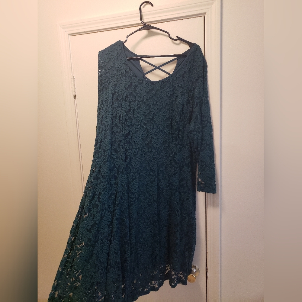 Lace Skater Dress